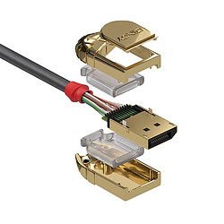 Acheter Lindy 36294 DisplayPort mâle vers fiche Or