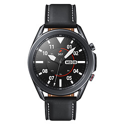Samsung Galaxy Watch 3 - 45 mm - 4G - SM-R845FZKAEUB - Noir - Bracelet Noir Montre connectée 4G Galaxy Watch3 - Lunette rotative - Cardiofréquencemètre - Altimètre - Accélèromètre - GPS - Suivi d'exercice - Notifications - Etanche - ECG - Compatible Android & IOS