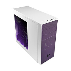 BitFenix Neos - ATX - Blanc/Violet - Avec fenêtre pas cher