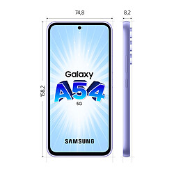 Samsung Galaxy A54 - 5G - 8/128 Go - Lavande pas cher