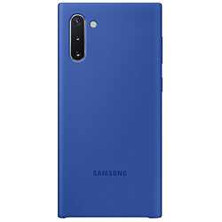 Samsung Coque Silicone Galaxy Note10 - Bleu