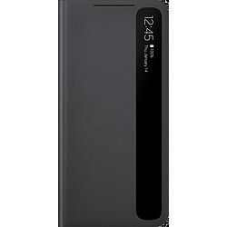 Folio Clear View Cover Noir pour Samsung G S21 5G Samsung 