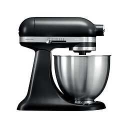 Kitchenaid Mini robot pâtissier 3.3 litres - Noir réglisse Mini robot pâtissier multifonction - Capacité 3.3l  - Puissance 250w - Bol en acier inoxydable