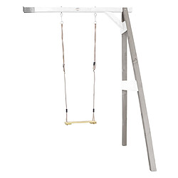 Axi Portique Balançoire en Bois 1 agrès Wall mount Gris/blanc