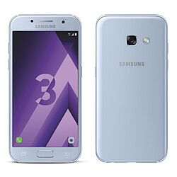 Samsung Galaxy A3 2017 - Bleu · Reconditionné Smartphone 4,7'' HD - 4G - 16 Go - Android 7.0 - IP68 - Capteur d'empreintes digitales