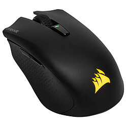 Corsair HARPOON RGB WIRELESS - RGB Souris gamer - Rétroéclairage - Sans fil - Bluetooth - capteur optique - 10000 dpi - 6 boutons - Droitier - Noire