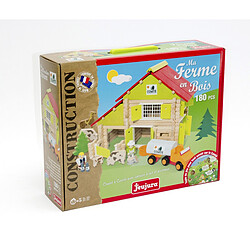 Jeujura Chalet à comte avec camion et animaux 180 pièces