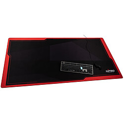 Avis Nitro Concepts Deskmat DM16 - Noir/Rouge