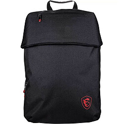 MSI Stealth Trooper Backpack - Noir Sac-à-dos pour ordinateur portable - Compatible avec tous les ordinateurs portable 15.6 pouces.