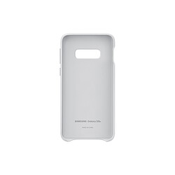 Avis Samsung Coque Cuir Galaxy S10e - Blanc