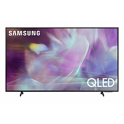 Samsung TV QLED 55" 138 cm - QE55Q67AA - 2022 Écran 55" 4K UHD - Dalle VA 50Hz - Smart TV avec Tizen - WiFi - Bluetooth - HDR 10+ - Processeur Quantum Lite 4K - Quantum Dot - PQI 3200 - One Remote TM2180E - Modèle UE