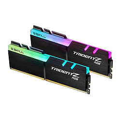 G.Skill Trident Z RGB - 4 x 8 Go - DDR4 3200 MHz CL16 32 Go de mémoire PC - 4 barrettes de RAM DDR4 PC4-25600 - CAS 16 - RGB - F4-3200C16Q-32GTZR