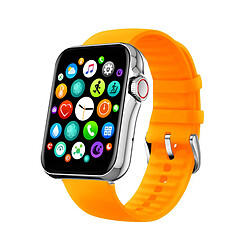 Montre connectée Mixte Smarty SW028F06 - Bracelet Silicone Orange 