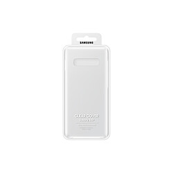 Avis Samsung Coque Rigide Ultra Fine Galaxy S10 - Transparent