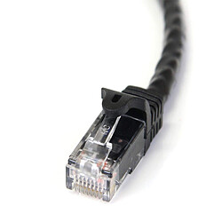 Acheter StarTech.com Câble réseau Cat6 Gigabit UTP sans crochet de 1m - Cordon Ethernet RJ45 anti-accroc - M/M - Noir