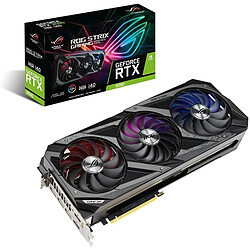 ASUS GeForce RTX 3090 OC - ROG STRIX - Triple Fan - 24Go ROG STRIX RTX 3090 OC - Triple Fan - 24Go - Carte graphique Gaming - PCI Express 4.0 - 24Go GDDR6X - 384-bit