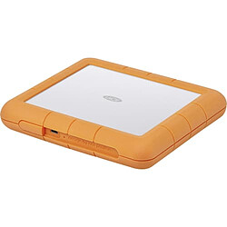 LaCie Rugged RAID Shuttle Disque Dur HDD Externe 8To 3.5" SATA 250Mo/s USB 3.1 Argent Orange