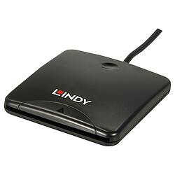 Lindy Lecteur de Cartes externe USB 2.0 (Noir)