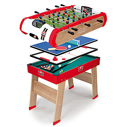 Smoby Table de jeux Powerplay 4-en-1 - 640001