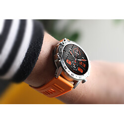 Montre connectée Mixte Smarty Game -  SW065B Bracelet Silicone Orange pas cher
