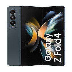 Samsung Galaxy Z Fold4 - 12/256 Go - 5G - Anthracite - Smartphone pliable Smartphone 7,6" - AMOLED - HDR10+ - Snapdragon 8+ Gen 1 - 12Go RAM - Batterie 4400 mAh - Charge rapide 25W - Compatible QI - Triple Capteur - Optique principal 50MP - Ultra grand angle - Android 12