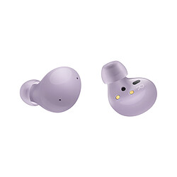 Samsung Galaxy Buds2 - Ecouteurs True Wireless - Violet Buds avec Galaxy AI - Design minimaliste & ergonomique - Réduction active de bruit - Son immersif avec 2 haut-parleurs - Jusqu'à 29h d'autonomie - Boitier - Bluetooth 5.0 - Etui de chargement compatible charge sans fil