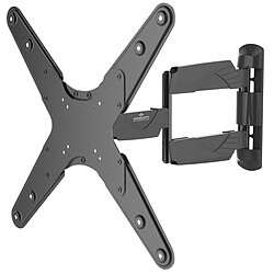 NeoMounts NM-W440BLACK - Support TV mural orientable 23 à 52'' - Noir Support orientable noir pour TV de 23'' à 52'' - jusqu'à 25 kg