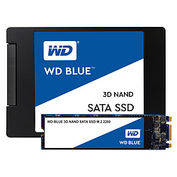 Western Digital WD BLUE 250 Go M.2 SATA III (6 Gb/s) Disque SSD  M.2 SATA III (6 Gb/s) 545 Mo/s WDS250G1B0B