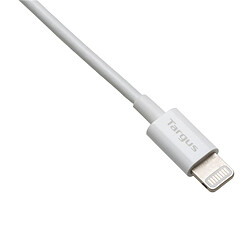 Targus ACC96101EU - Câble Lightning 1m - Blanc