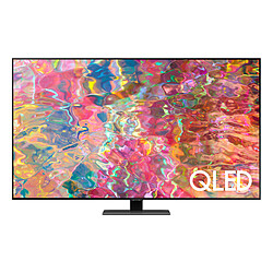 Samsung TV QLED  4K 55" 139 cm - QE55Q80B 2022 SAMSUNG QE55Q80B 55" QLED 2022 - 100 Hz - Quantum Processor 4K - HDR 10+