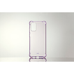 WE Coque Compatible avec [GALAXY S20 PLUS] - Housse Fine avec Technologie Absorption des Chocs & Finition Premium TPU Silicone [Shock Absorbtion] - Violet Transparent