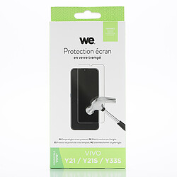 WE Verre Trempé pour VIVO Y21 / Y21S / Y33S] - Film Protection Ecran Anti-Rayures - Anti-Bulles d'Air - Ultra Résistant - Dureté 9H Glass