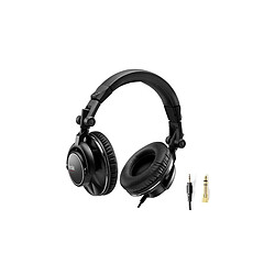 Hercules Casque HDP DJ60 15Hz-22kHz 105dB @ 1mW Design circum-aural Câble d un seul côté spirale etirable 3M Isolant et confortable 4780897