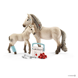 Schleich 42430 Set figurines et accessoires - Kit de secours d'Horse Club Hannah Schleich 42430 Set figurines et accessoires - Kit de secours d'Horse Club Hannah