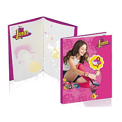 Soy Luna Journal intime avec fermeture magnétique - YLU26 Un journal intime aux couleurs de Soy Luna pour écrire tous tes secrets!