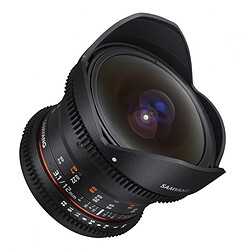 Samyang 12mm T3.1 ED AS NCS Fisheye (VDSLR II) - monture Canon