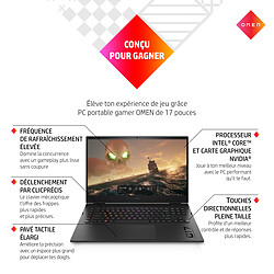 HP OMEN - 17-ck2008nf - Noir pas cher