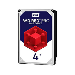 Western Digital WD Red Pro 4 To 3.5'' SATA III (6 Gb/s) Cache 256 Mo Disque dur SATA III (6 Gb/s) 3.5'' 7200 Tr/min Cache 256 Mo WD4003FFBX