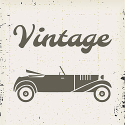 Acheter DECLIKTABLEAU Tableau Retro Voiture Vintage 80X80