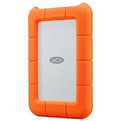 LaCie Rugged - 2To SSD Externe - LaCie Rugged SSD - SSD Externe - LaCie Rugged SSD - 2To - Thunderbolt™ 3 - USB-C - USB 3.0 - Sauvegarde Mobile