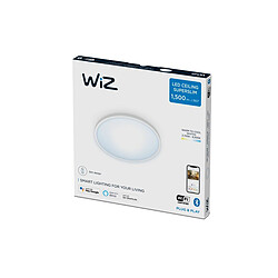 Avis WiZ Lampe connectée Ceiling SuperSlim - 16 W - Blanc variable - Blanc