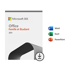 Microsoft Office 2021 Home & Student ESD FR 