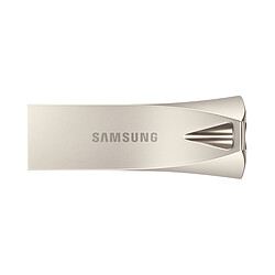 CLE USB SAMSUNG 64G USB 3.1 BAR PLUS - CHAMPAGNE SILVER VITESSE LECTURE JUSQU'A 200Mo/S MUF-64BE3/APC