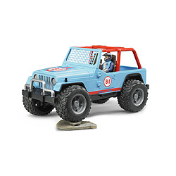 Avis Bruder Jeep Cross Country Racer Bleue avec Conducteur - 2541