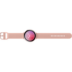 Samsung Galaxy Watch Active 2 - 44 mm - Alu Rose - Bracelet Rose velours pas cher