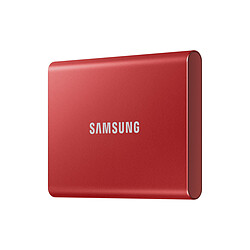 Avis Samsung T7 Rouge métallique - 500 Go - USB 3.2 Gen 2