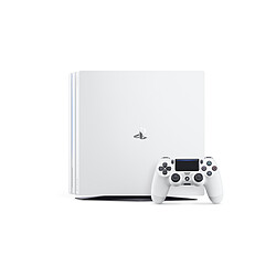 Sony Console PS4 PRO 1To White Chassis B + Qui es-tu ? (voucher) - Occasion