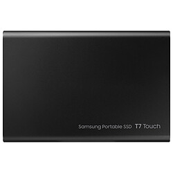 Acheter Samsung T7 TOUCH - 2 To - USB 3.1 Type A et Type C - Black