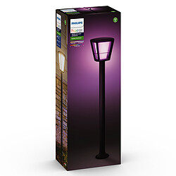 Philips Hue Mini lampadaire d'extérieur connecté ECONIC - 15W 24V - Noir - White & Color Ambiance