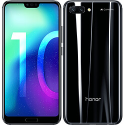 Honor 10 - Noir · Reconditionné Smartphone 5,84 FHD+ - 4G+ - 64Go - Android 8.1 - Ecran FullView 18:9 - Double Caméra IA - Lecteur d'empreintes digitales - Reconnaissance Faciale